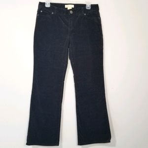 Michael Kors Black Corduroy Pants Size 8P